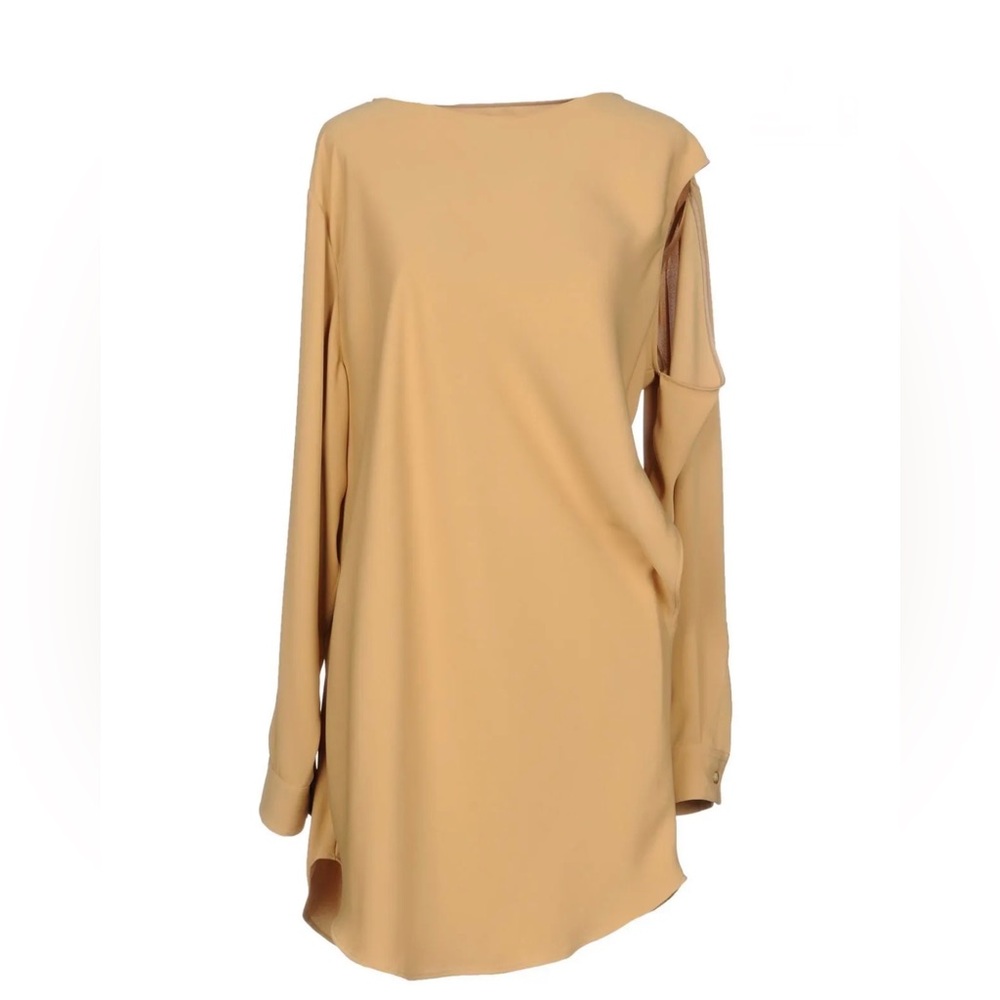 RRP €295 MM6 MAISON MARGIELA 2in1 Blouson Dress US0 IT36 XXS Cut Out Boat Neck